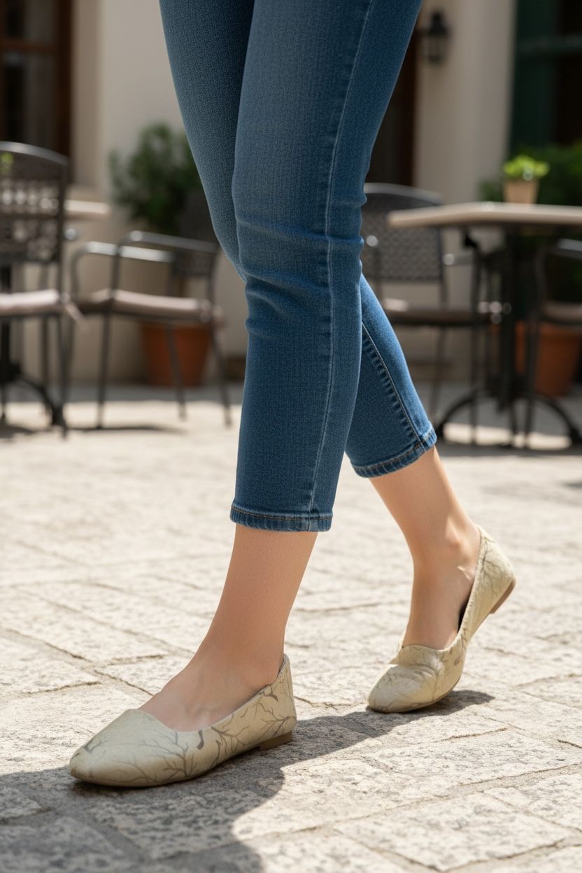Ivory leaf flats