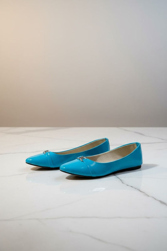 Turquoise Glow Flats
